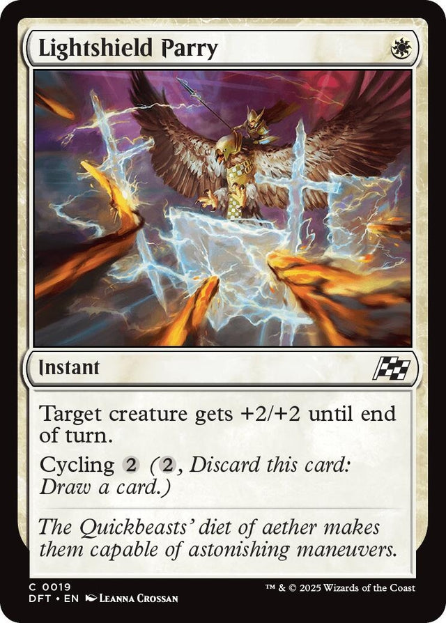 Image for Lightshield Parry (19) (Foil) (Aetherdrift) (DFT) - Magic: The Gathering