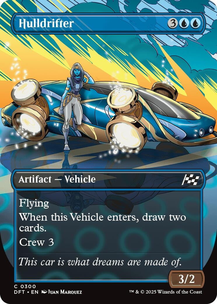 Image for Hulldrifter (Borderless) (300) (Foil) (Aetherdrift) (DFT) - Magic: The Gathering