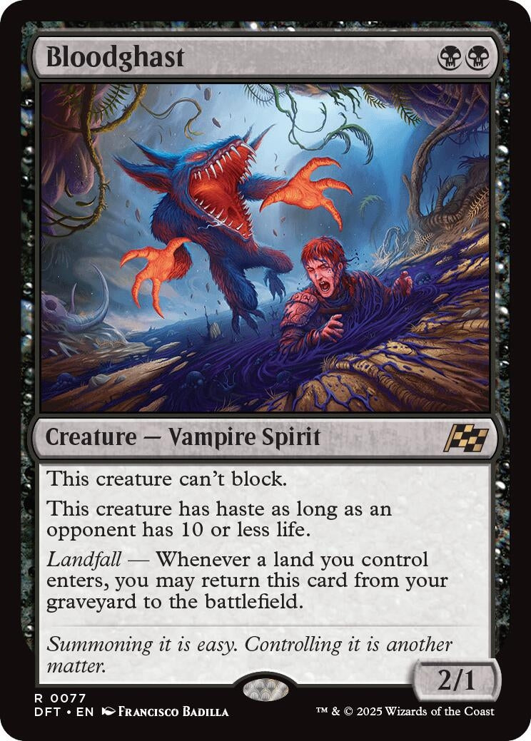 Image for Bloodghast (77) (Aetherdrift) (DFT) - Magic: The Gathering