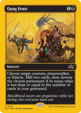 Image for Quag Feast (First-Place Foil) (452) (Foil) (Aetherdrift) (DFT) - Magic: The Gathering