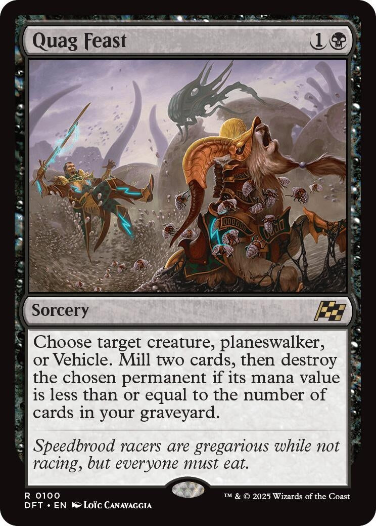Image for Quag Feast (100) (Aetherdrift) (DFT) - Magic: The Gathering