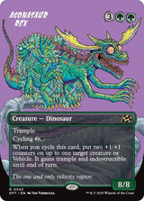 Image for Agonasaur Rex (Borderless) (343) (Aetherdrift) (DFT) - Magic: The Gathering