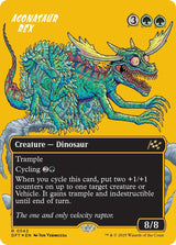 Image for Agonasaur Rex (Borderless) (First-Place Foil) (542) (Foil) (Aetherdrift) (DFT) - Magic: The Gathering