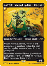 Image for Aatchik, Emerald Radian (First-Place Foil) (473) (Foil) (Aetherdrift) (DFT) - Magic: The Gathering