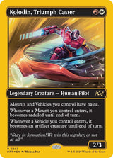 Image for Kolodin, Triumph Caster (First-Place Foil) (483) (Foil) (Aetherdrift) (DFT) - Magic: The Gathering