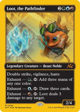 Image for Loot, the Pathfinder (First-Place Foil) (484) (Foil) (Aetherdrift) (DFT) - Magic: The Gathering