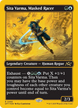 Image for Sita Varma, Masked Racer (First-Place Foil) (493) (Foil) (Aetherdrift) (DFT) - Magic: The Gathering