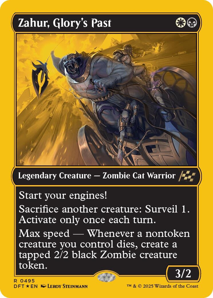 Image for Zahur, Glory's Past (First-Place Foil) (495) (Foil) (Aetherdrift) (DFT) - Magic: The Gathering