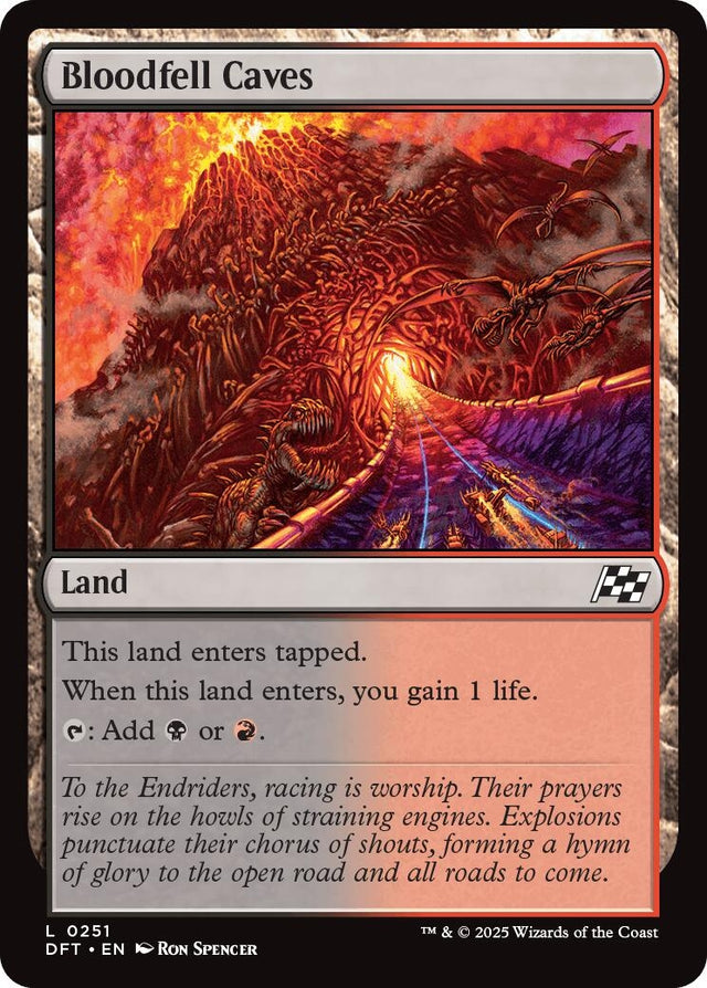 Image for Bloodfell Caves (251) (Foil) (Aetherdrift) (DFT) - Magic: The Gathering