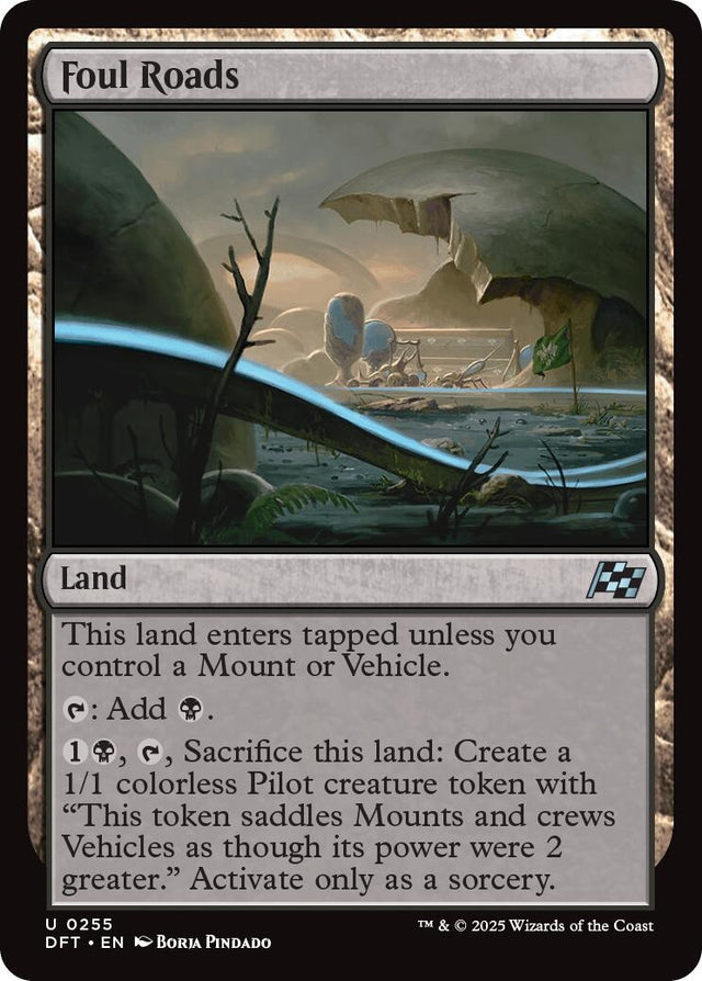 Image for Foul Roads (255) (Aetherdrift) (DFT) - Magic: The Gathering