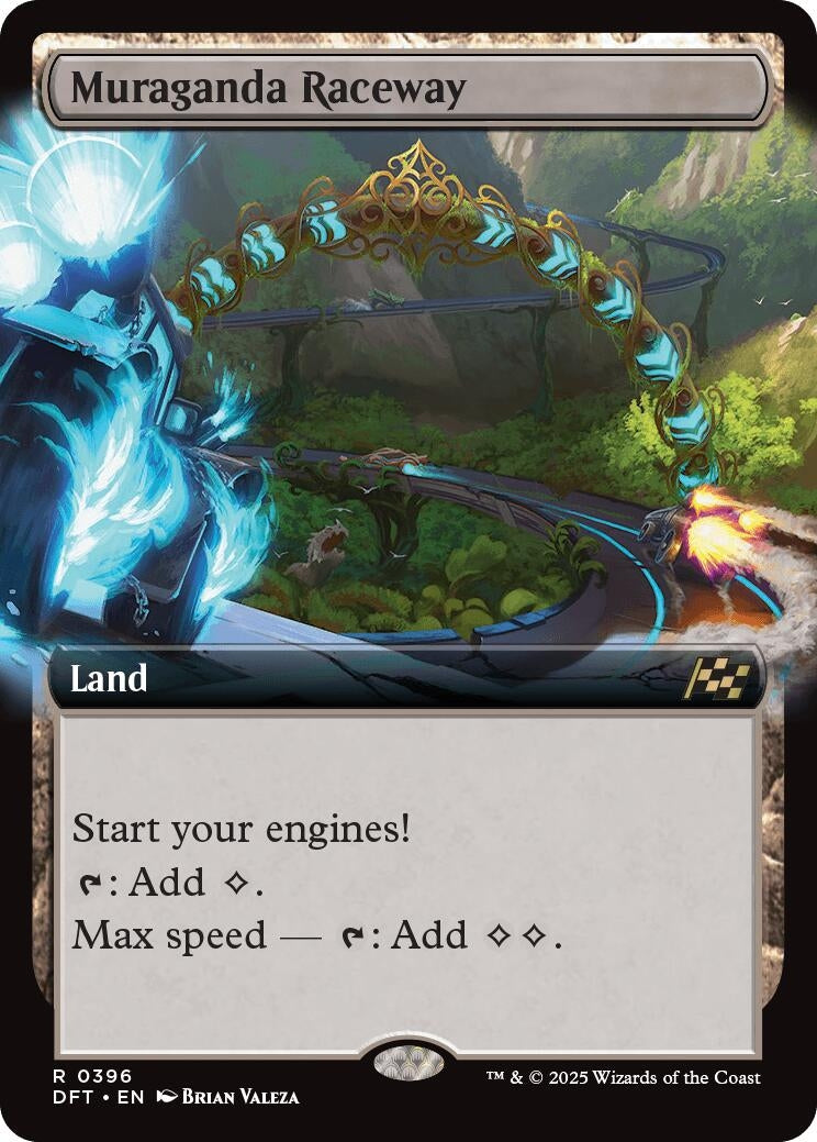 Image for Muraganda Raceway (0396) (Extended Art) (396) (Aetherdrift) (DFT) - Magic: The Gathering