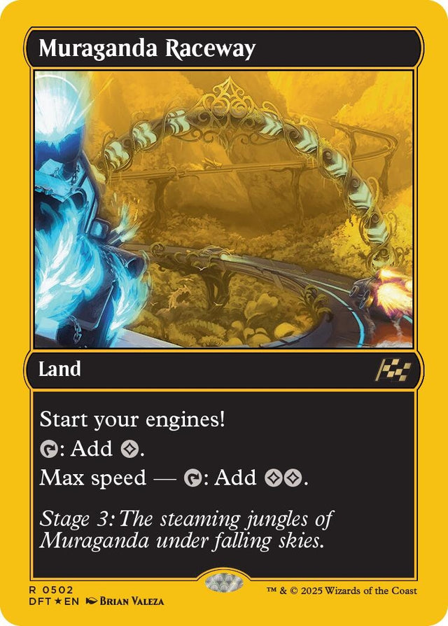 Image for Muraganda Raceway (First-Place Foil) (502) (Foil) (Aetherdrift) (DFT) - Magic: The Gathering