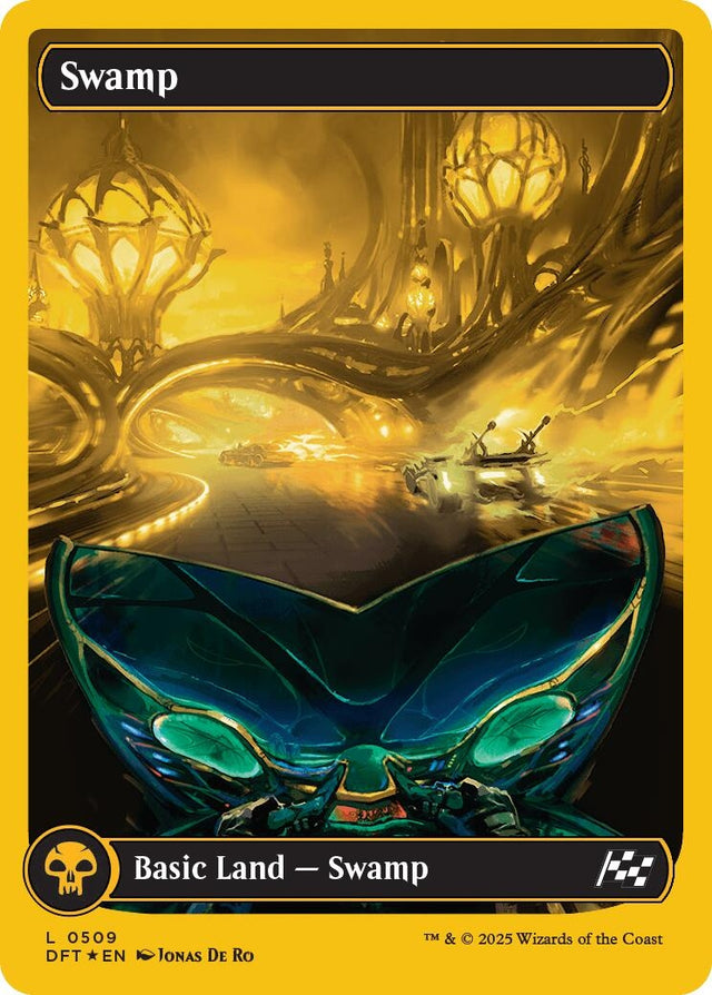 Image for Swamp (0509) (First-Place Foil) (509) (Foil) (Aetherdrift) (DFT) - Magic: The Gathering