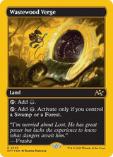 Image for Wastewood Verge (First-Place Foil) (505) (Foil) (Aetherdrift) (DFT) - Magic: The Gathering