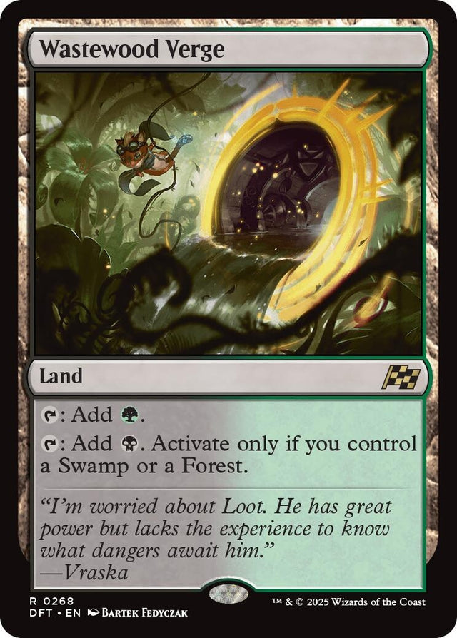Image for Wastewood Verge (268) (Aetherdrift) (DFT) - Magic: The Gathering
