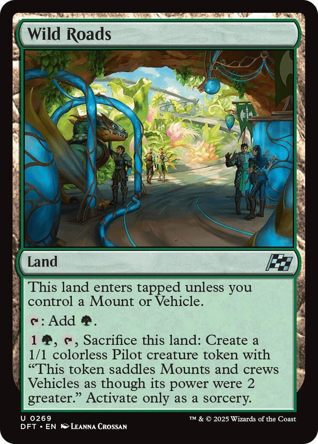 Image for Wild Roads (269) (Foil) (Aetherdrift) (DFT) - Magic: The Gathering