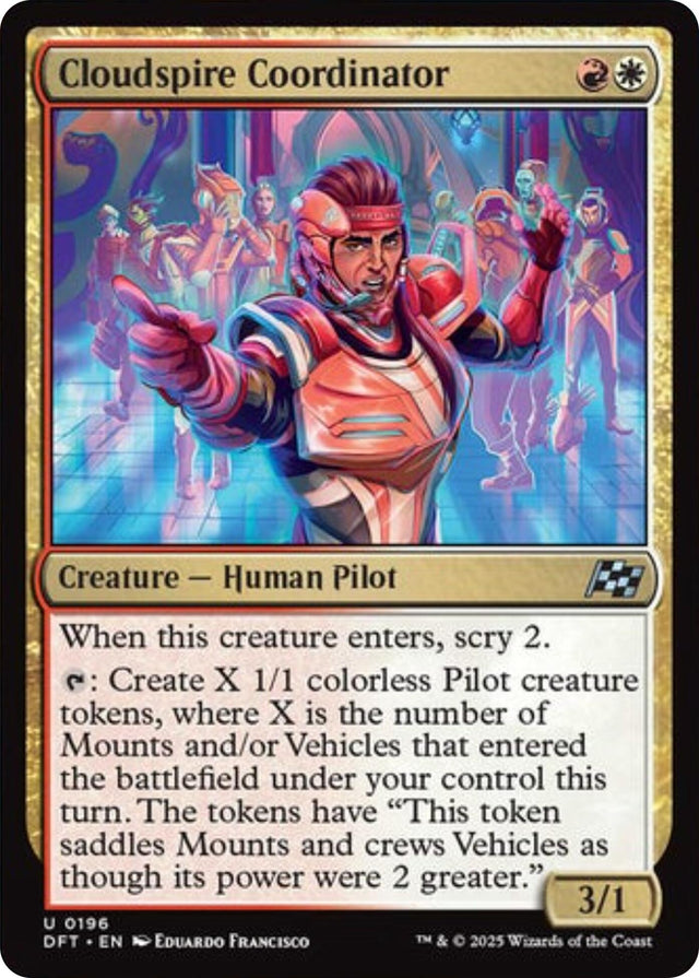 Image for Cloudspire Coordinator (196) (Aetherdrift) (DFT) - Magic: The Gathering
