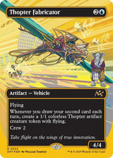 Image for Thopter Fabricator (Borderless) (First-Place Foil) (522) (Foil) (Aetherdrift) (DFT) - Magic: The Gathering