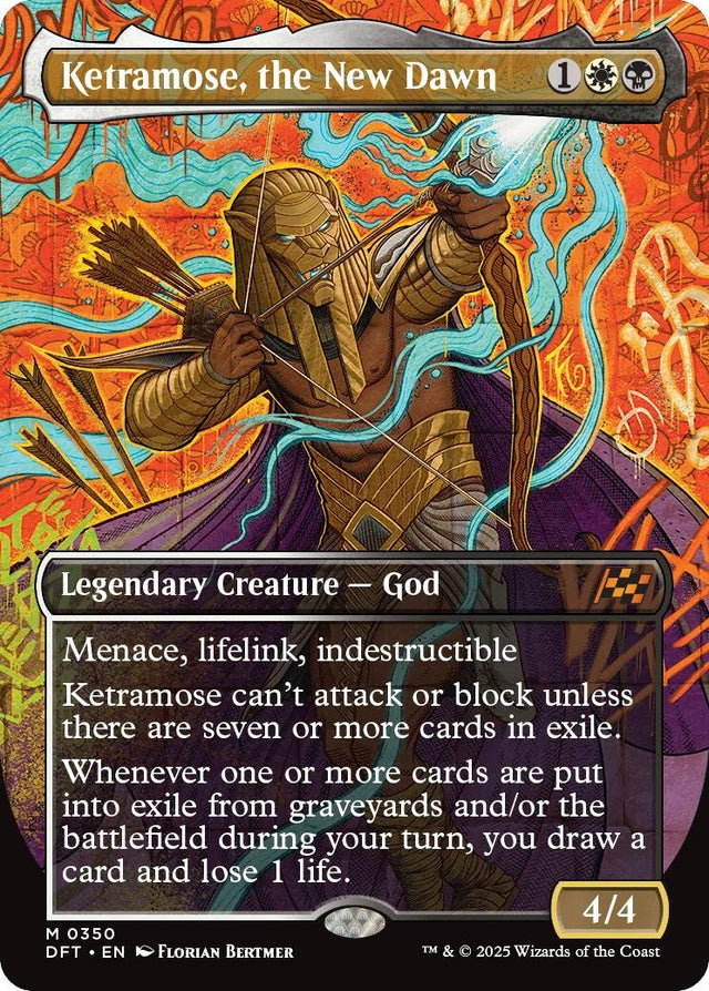 Image for Ketramose, the New Dawn (Borderless) (350) (Aetherdrift) (DFT) - Magic: The Gathering