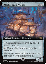 Image for Marketback Walker (Extended Art) (393) (Aetherdrift) (DFT) - Magic: The Gathering