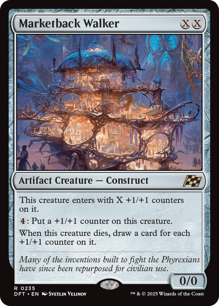 Image for Marketback Walker (235) (Aetherdrift) (DFT) - Magic: The Gathering