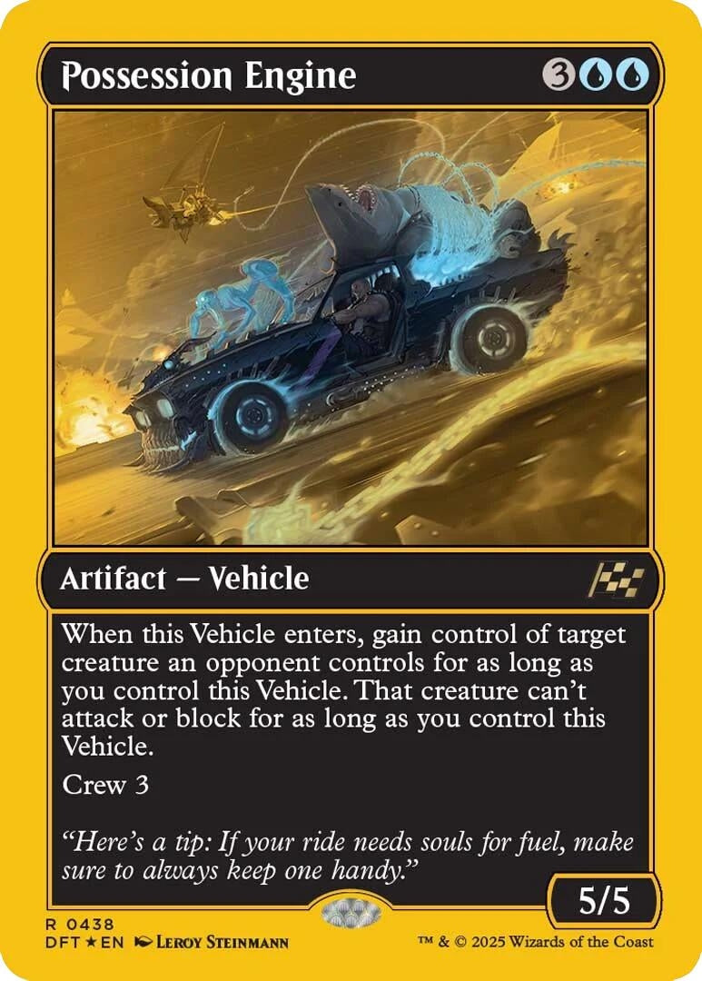 Image for Possession Engine (First-Place Foil) (438) (Foil) (Aetherdrift) (DFT) - Magic: The Gathering