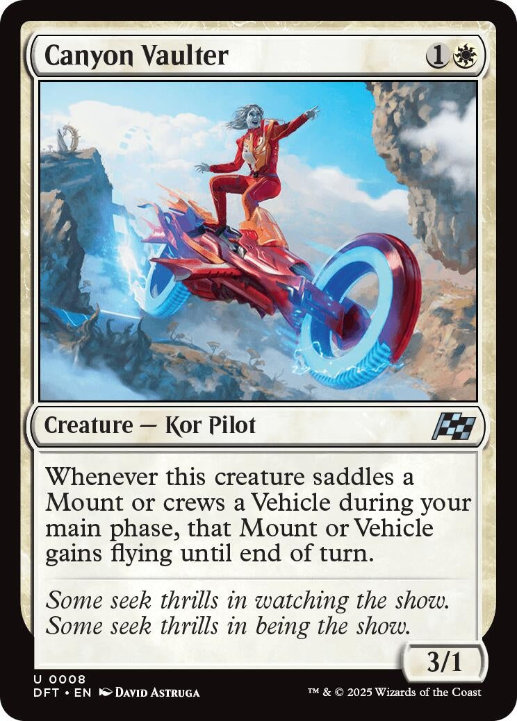 Image for Canyon Vaulter (8) (Foil) (Aetherdrift) (DFT) - Magic: The Gathering