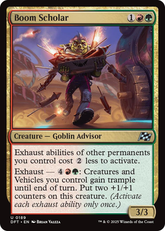 Image for Boom Scholar (189) (Aetherdrift) (DFT) - Magic: The Gathering