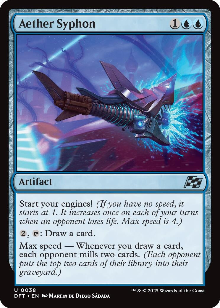Image for Aether Syphon (38) (Foil) (Aetherdrift) (DFT) - Magic: The Gathering