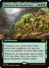 Image for March of the World Ooze (Extended Art) (388) (Aetherdrift) (DFT) - Magic: The Gathering