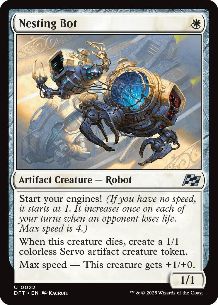 Image for Nesting Bot (22) (Foil) (Aetherdrift) (DFT) - Magic: The Gathering