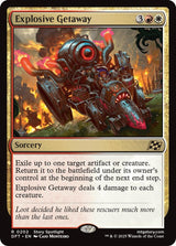 Image for Explosive Getaway (202) (Foil) (Aetherdrift) (DFT) - Magic: The Gathering