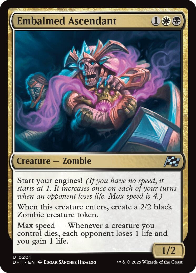 Image for Embalmed Ascendant (201) (Aetherdrift) (DFT) - Magic: The Gathering
