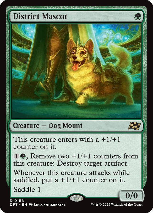 Image for District Mascot (158) (Aetherdrift) (DFT) - Magic: The Gathering