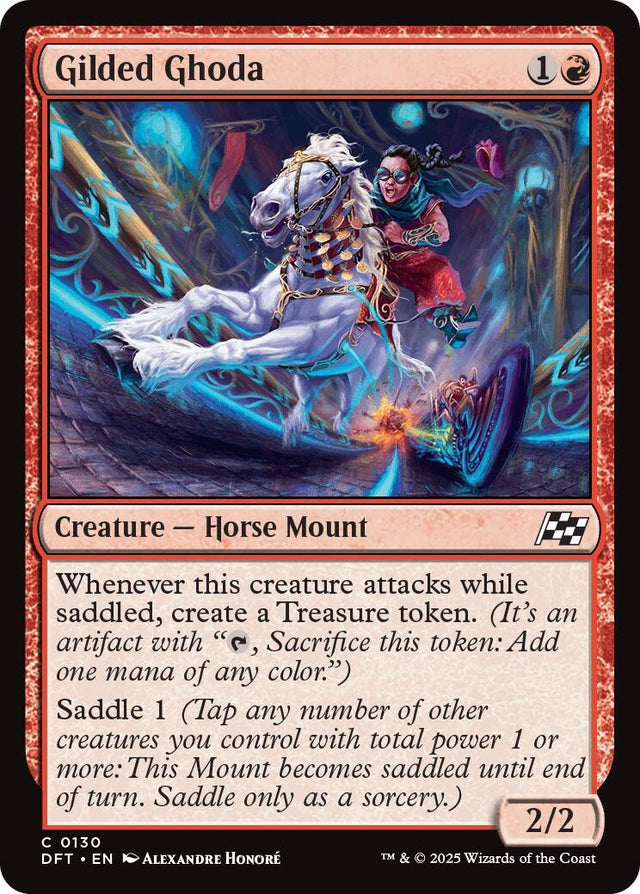 Image for Gilded Ghoda (130) (Foil) (Aetherdrift) (DFT) - Magic: The Gathering