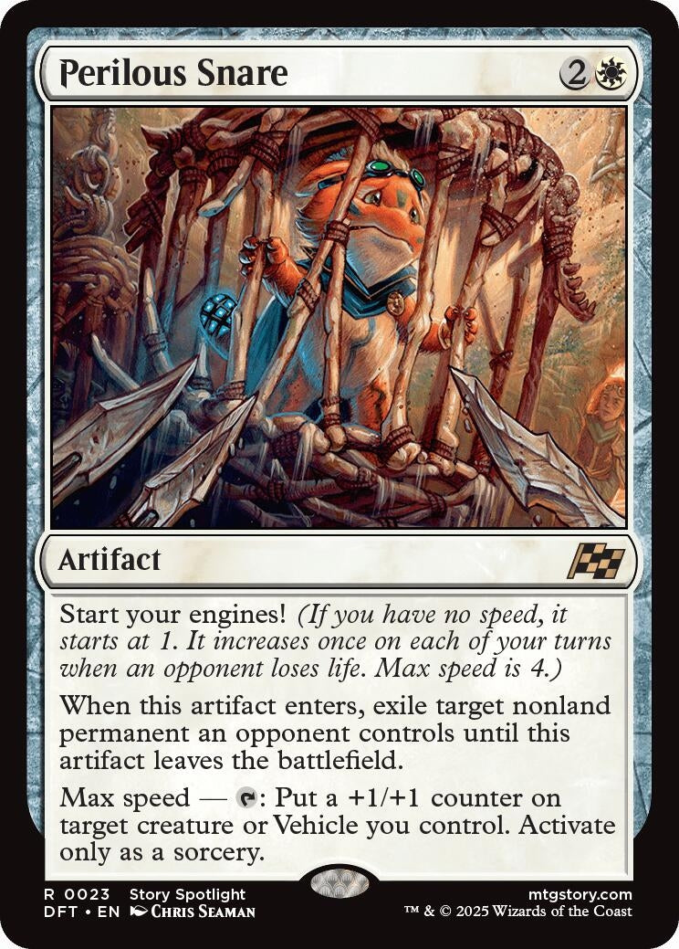 Image for Perilous Snare (23) (Aetherdrift) (DFT) - Magic: The Gathering