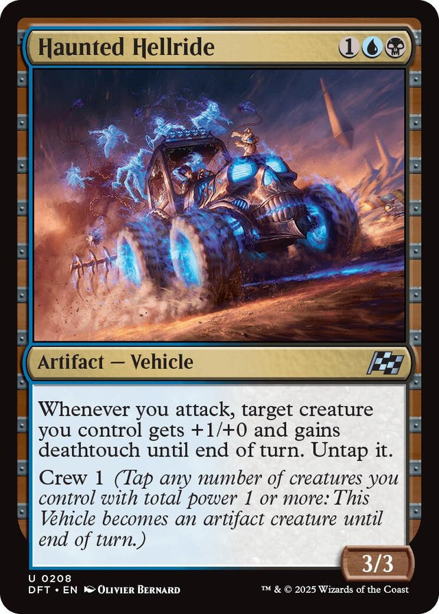Image for Haunted Hellride (208) (Aetherdrift) (DFT) - Magic: The Gathering