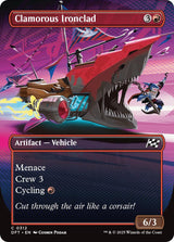 Image for Clamorous Ironclad (Borderless) (312) (Aetherdrift) (DFT) - Magic: The Gathering
