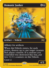 Image for Demonic Junker (First-Place Foil) (448) (Foil) (Aetherdrift) (DFT) - Magic: The Gathering