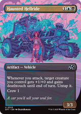 Image for Haunted Hellride (Borderless) (325) (Foil) (Aetherdrift) (DFT) - Magic: The Gathering