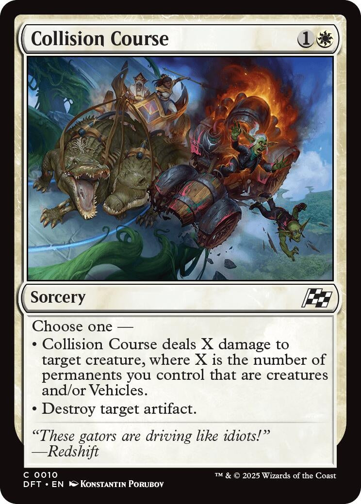 Image for Collision Course (10) (Aetherdrift) (DFT) - Magic: The Gathering