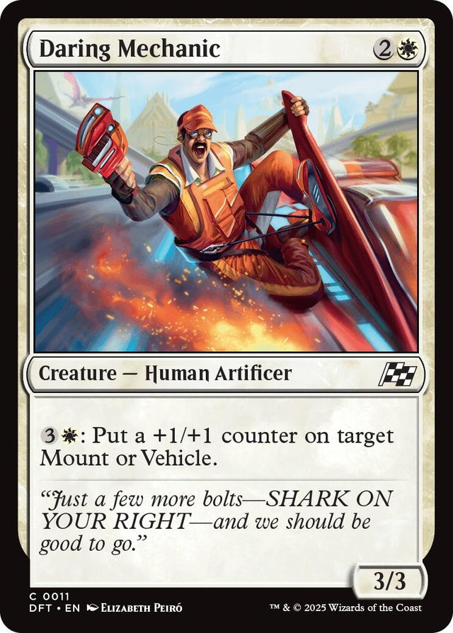 Image for Daring Mechanic (11) (Aetherdrift) (DFT) - Magic: The Gathering