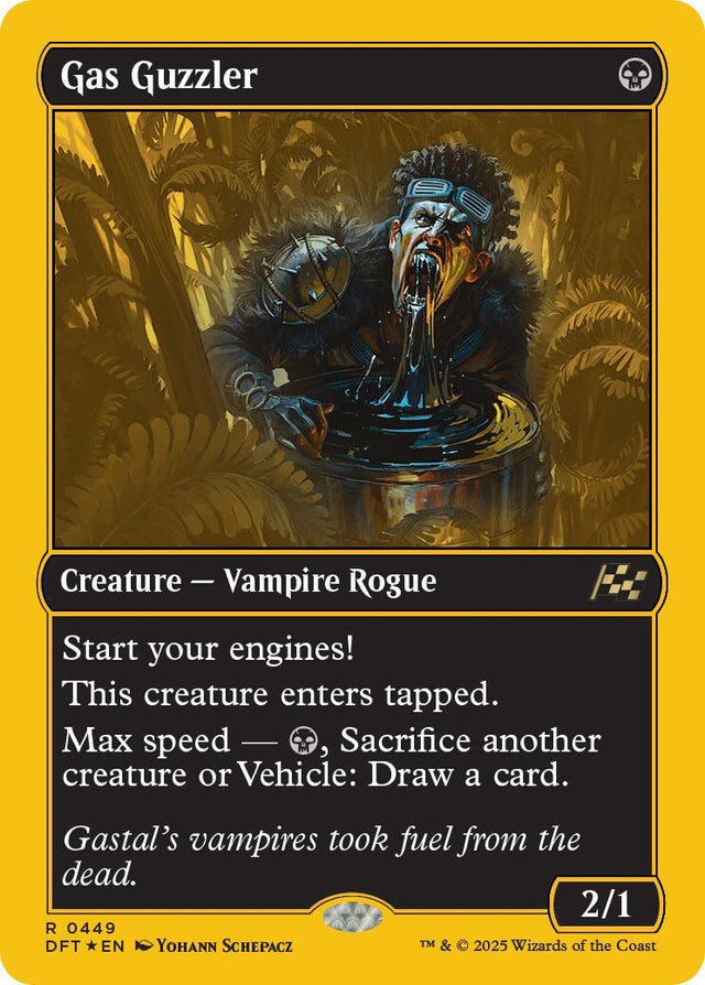 Image for Gas Guzzler (First-Place Foil) (449) (Foil) (Aetherdrift) (DFT) - Magic: The Gathering
