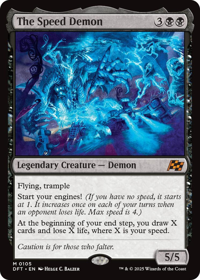 Image for The Speed Demon (105) (Aetherdrift) (DFT) - Magic: The Gathering