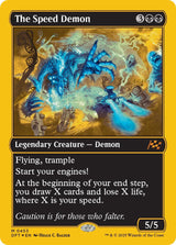 Image for The Speed Demon (First-Place Foil) (453) (Foil) (Aetherdrift) (DFT) - Magic: The Gathering