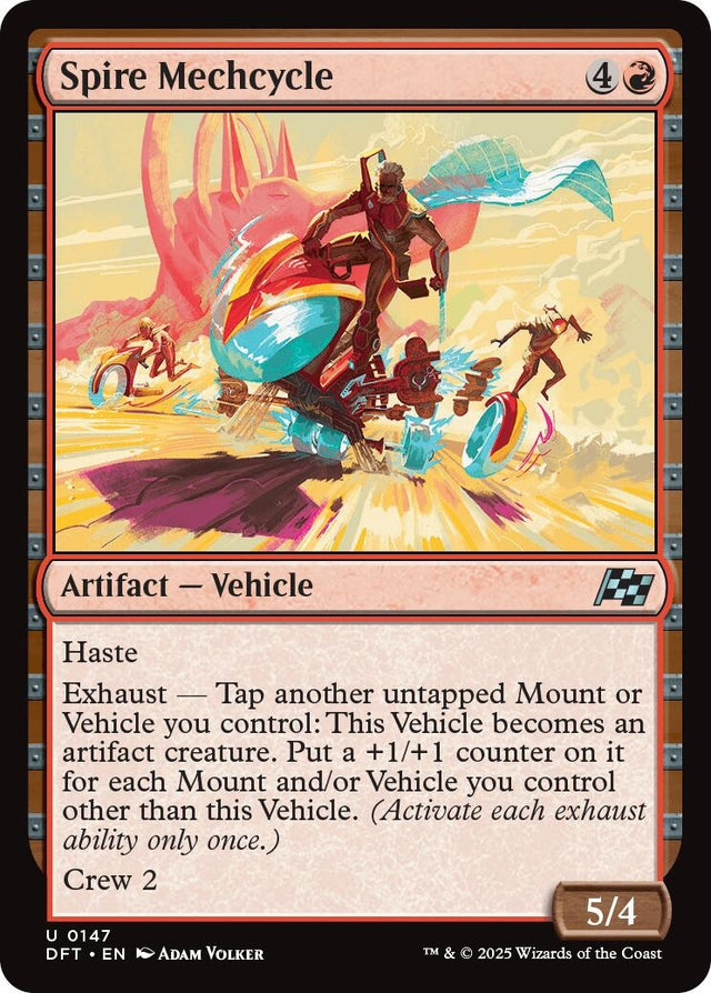 Image for Spire Mechcycle (147) (Foil) (Aetherdrift) (DFT) - Magic: The Gathering