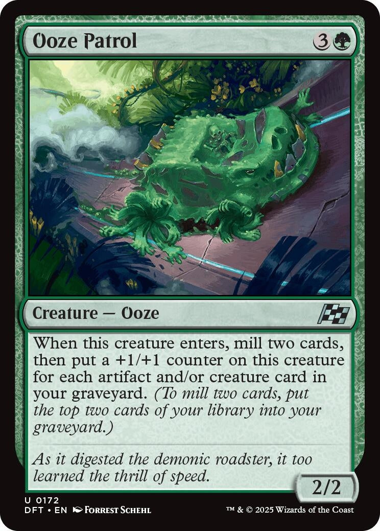 Image for Ooze Patrol (172) (Foil) (Aetherdrift) (DFT) - Magic: The Gathering