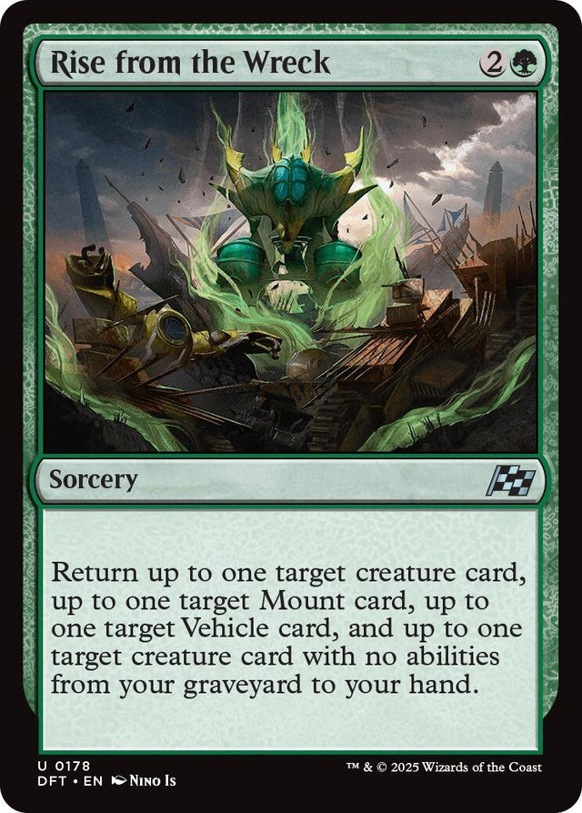 Image for Rise from the Wreck (178) (Aetherdrift) (DFT) - Magic: The Gathering