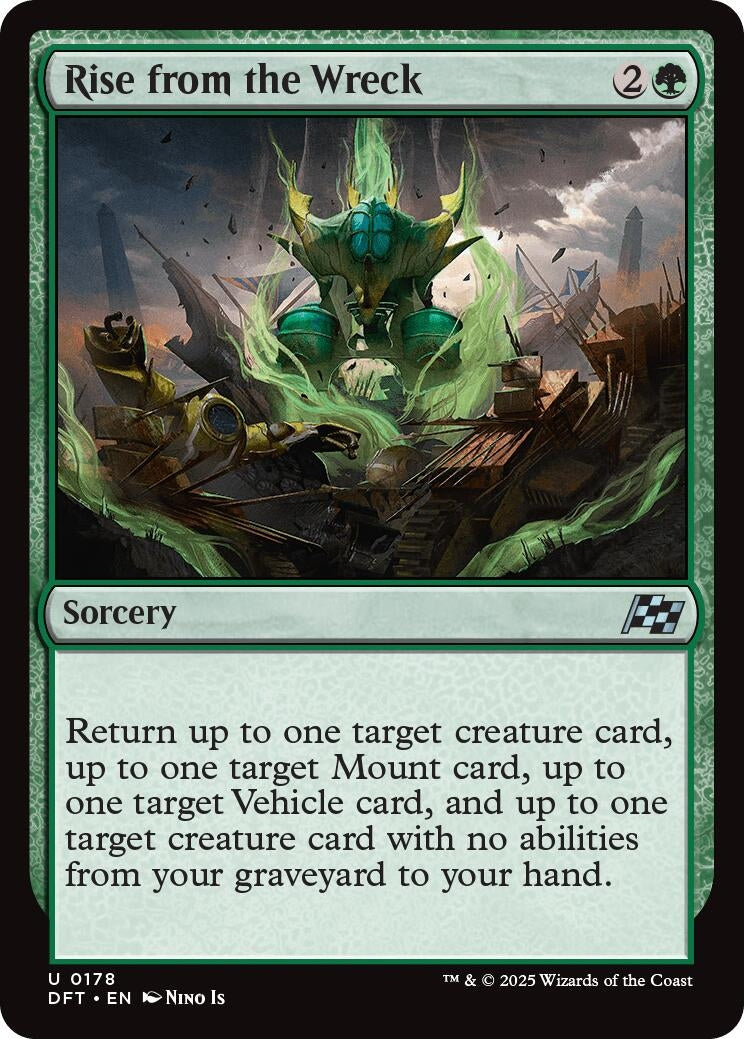 Image for Rise from the Wreck (178) (Foil) (Aetherdrift) (DFT) - Magic: The Gathering