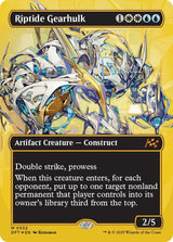 Image for Riptide Gearhulk (Borderless) (First-Place Foil) (552) (Foil) (Aetherdrift) (DFT) - Magic: The Gathering